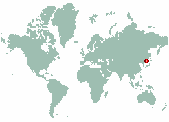 Partizansk in world map
