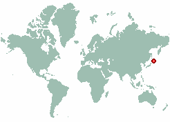 Asakirinai in world map