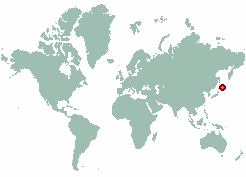 Yagodniki in world map