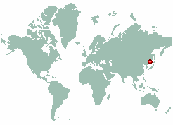 Izvestka in world map
