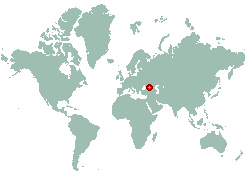 Peus in world map