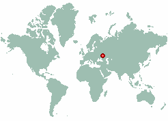 Lebedinka in world map