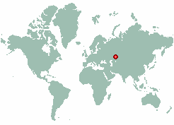 Isentay in world map