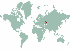 Pyatiozerka in world map