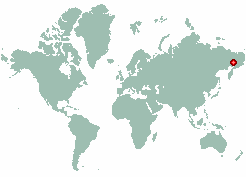 Krestik in world map