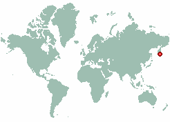 Pogranichnyy in world map
